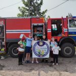 Пожарные Краснопольского РОЧС провели профилактическое мероприятие в лагере «Мы вместе»